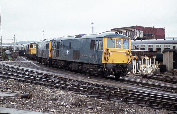 Class 73s at BTN 060582