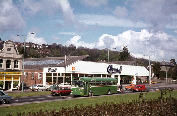 Southdown bus Caffyns Preston Rd BTN c1975