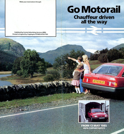 1985 Motorail cover