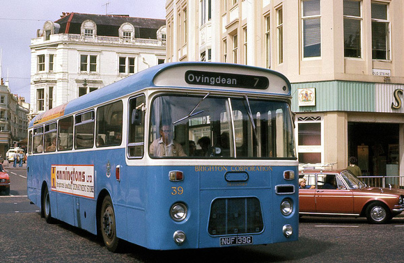NUF139G Old Steine BTN  c1971