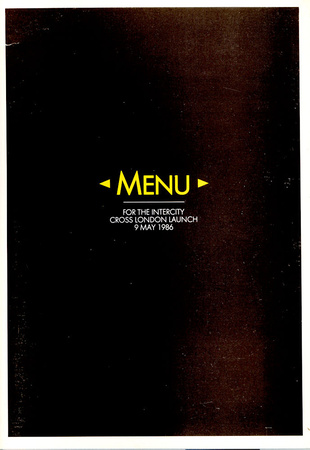 1986 menu cover