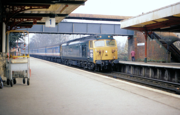 50050 D400 Sherborne Dec 1991